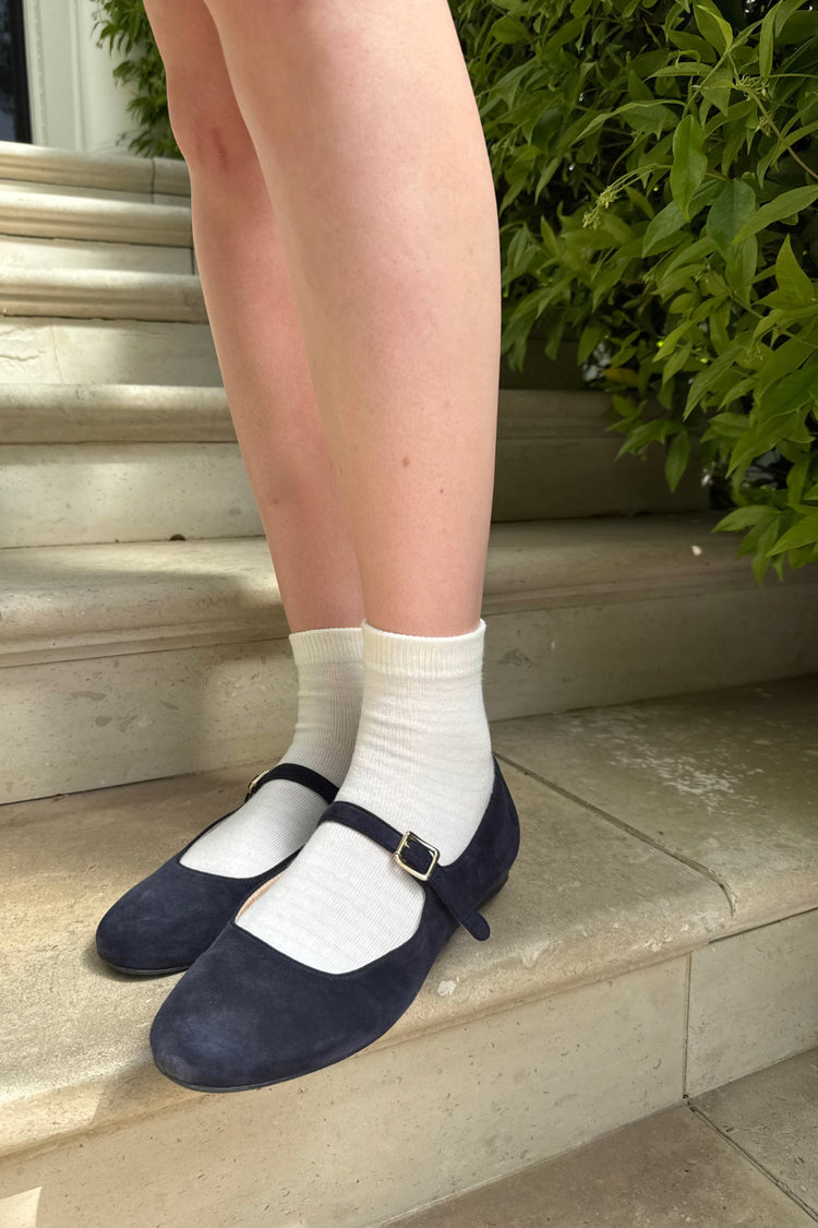 Striped Socks | Light Grey Stripes