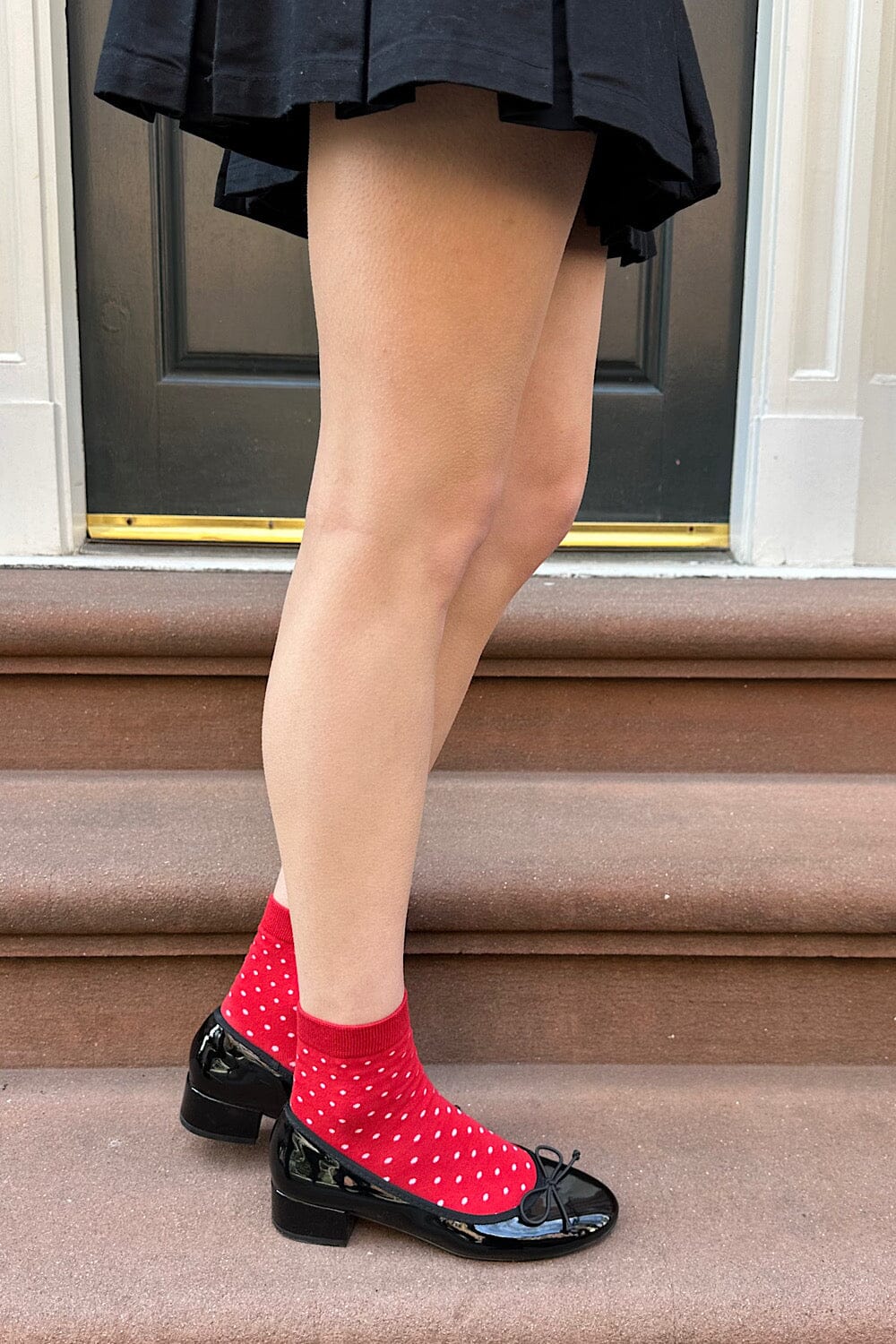 Red With White Polka Dots