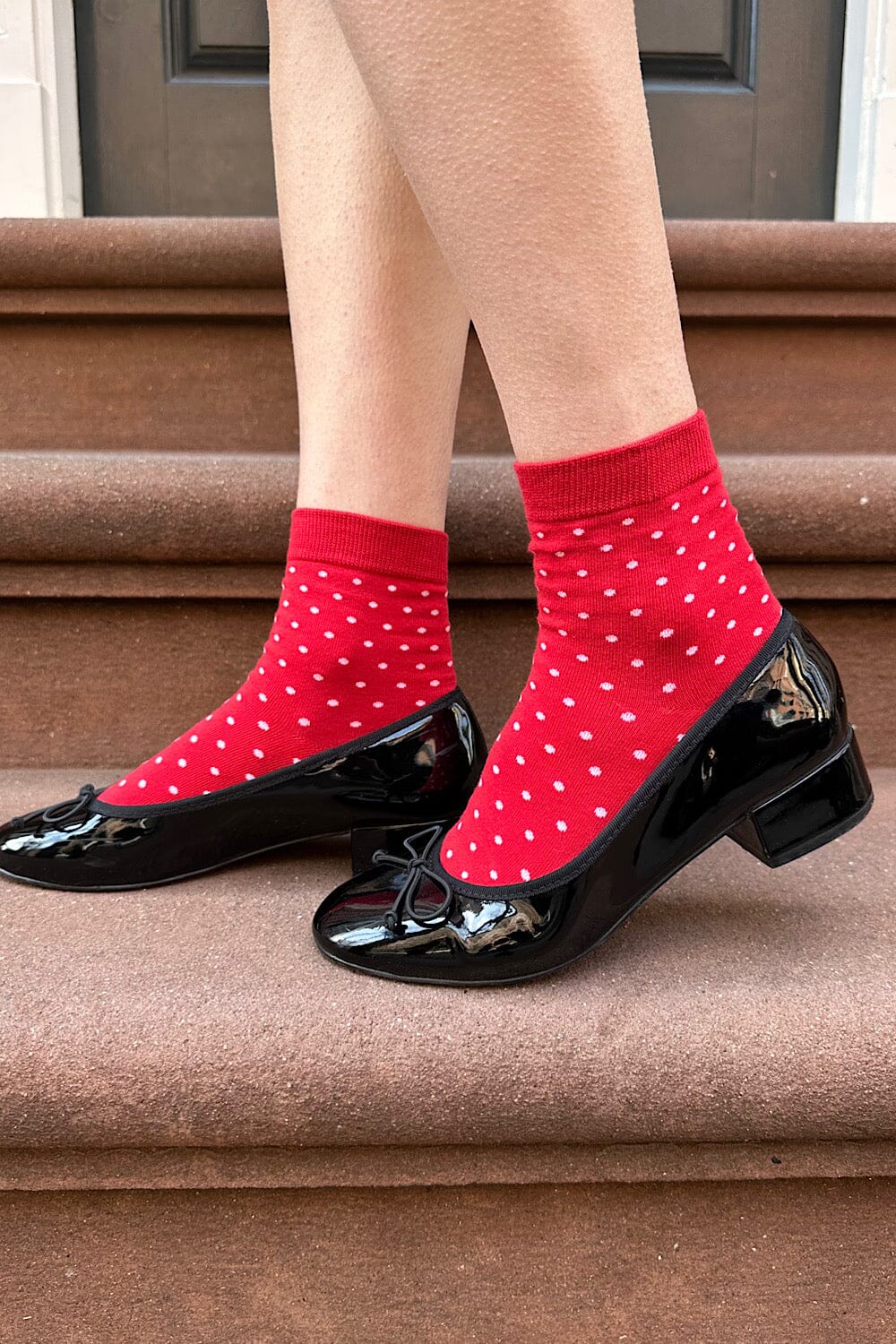 Red With White Polka Dots