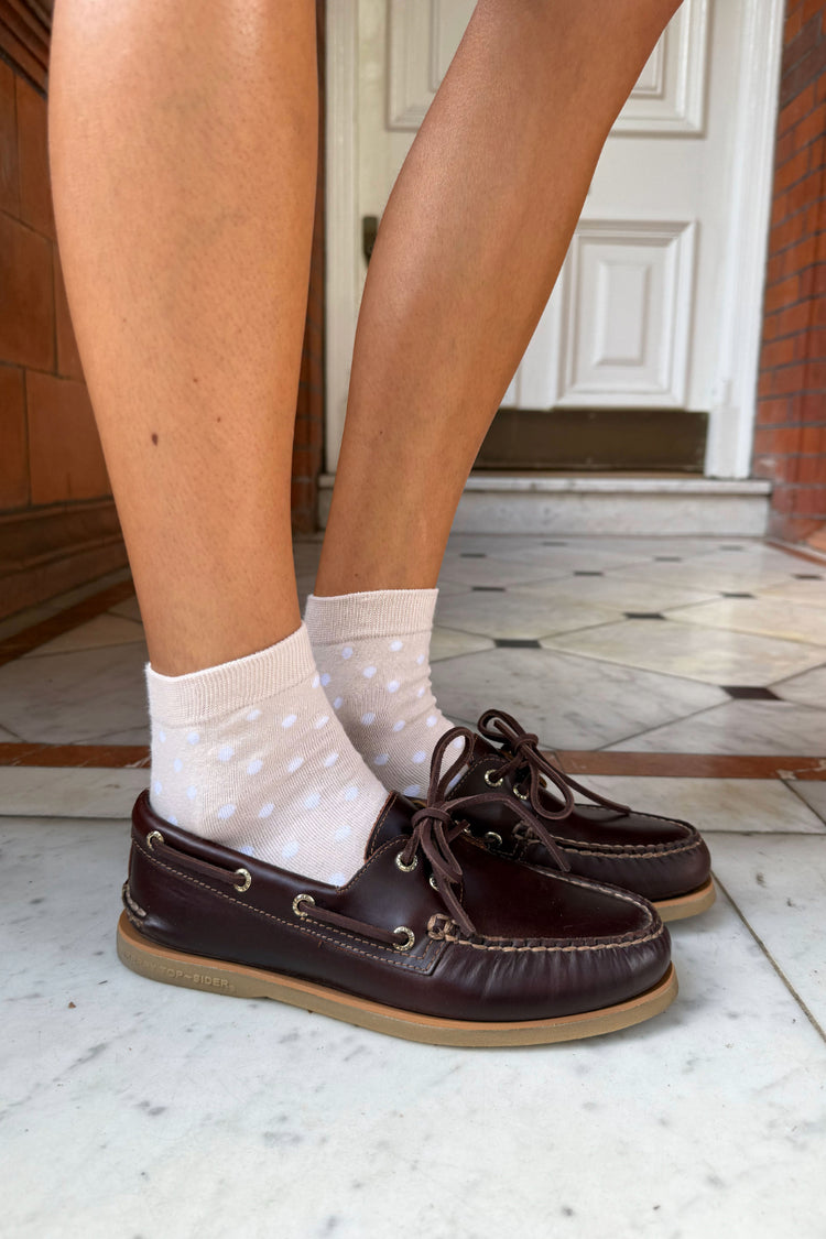 Polka Dot Socks | Pastel Pink