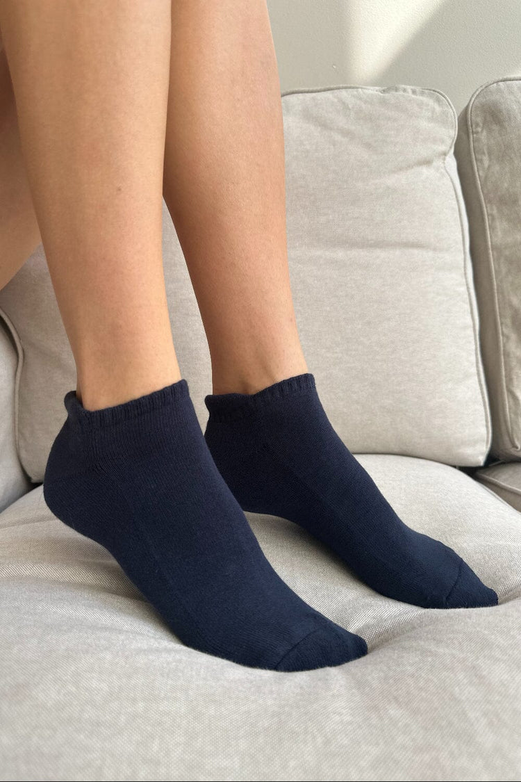 Basic Ankle Socks | Navy