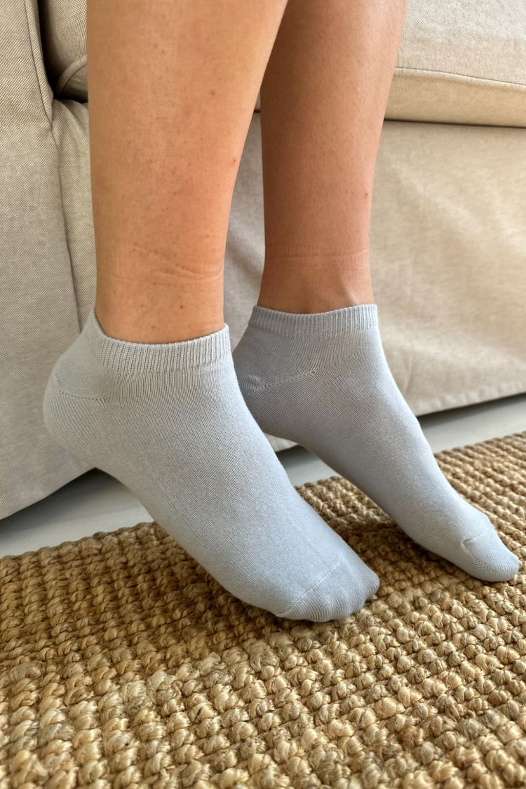 Basic Ankle Socks | Light Blue