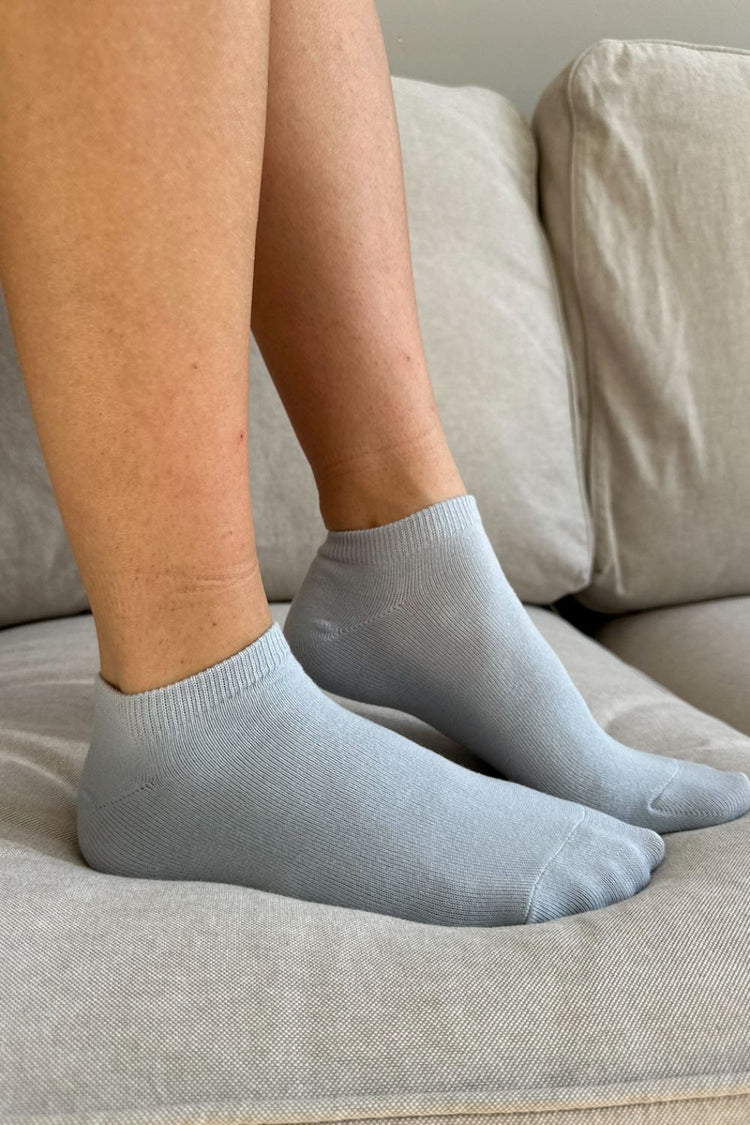 Basic Ankle Socks | Light Blue