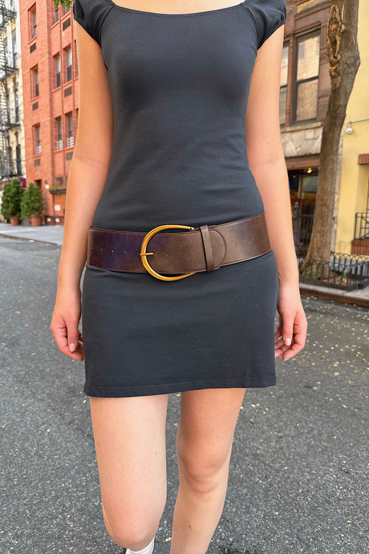 Faux Leather Belt