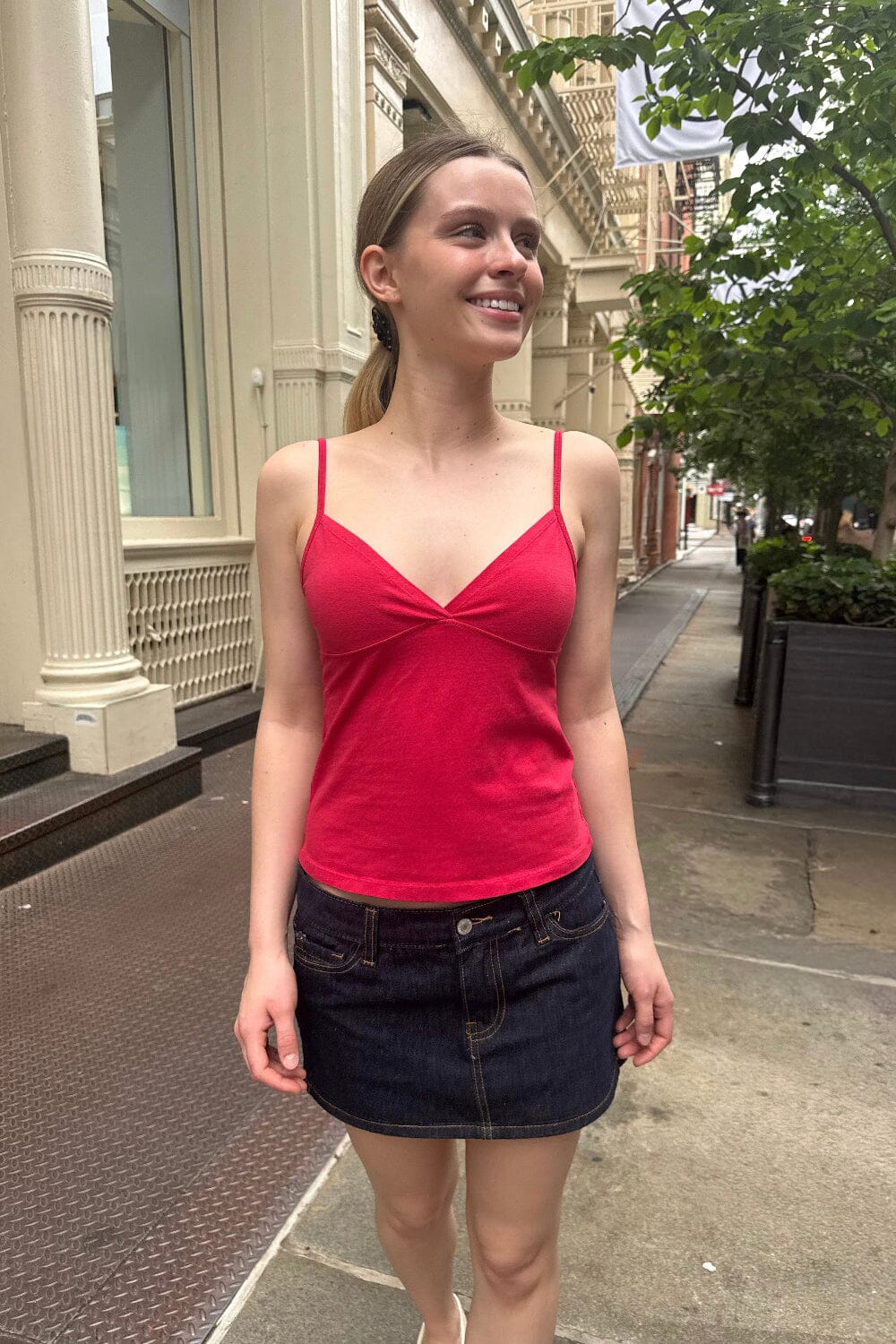 Amara Tank | Red / XS/S