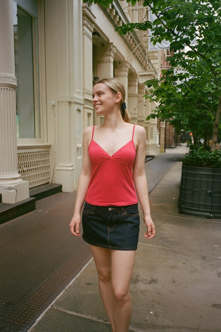 Amara Tank | Red / XS/S