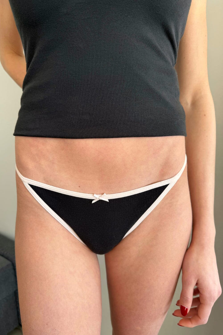 Basic Underwear | Black / XS/S