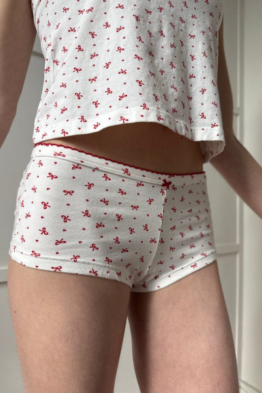 Bows & Heart Hipster Underwear