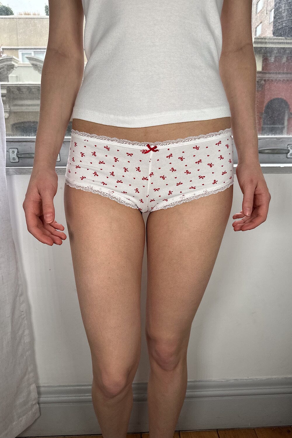 Red Bows and Heart / XS/S