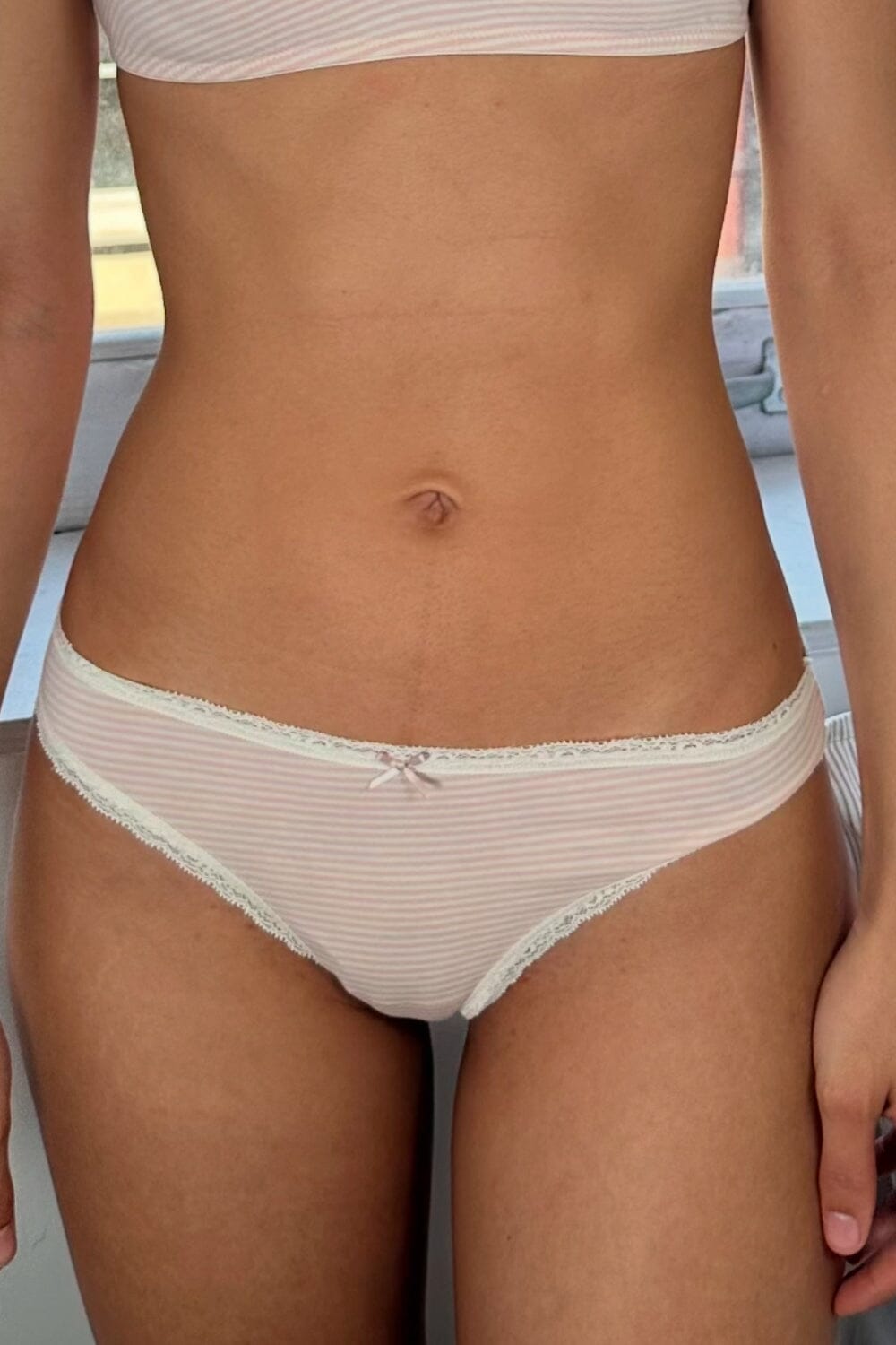Pastel Pink Stripes / XS/S