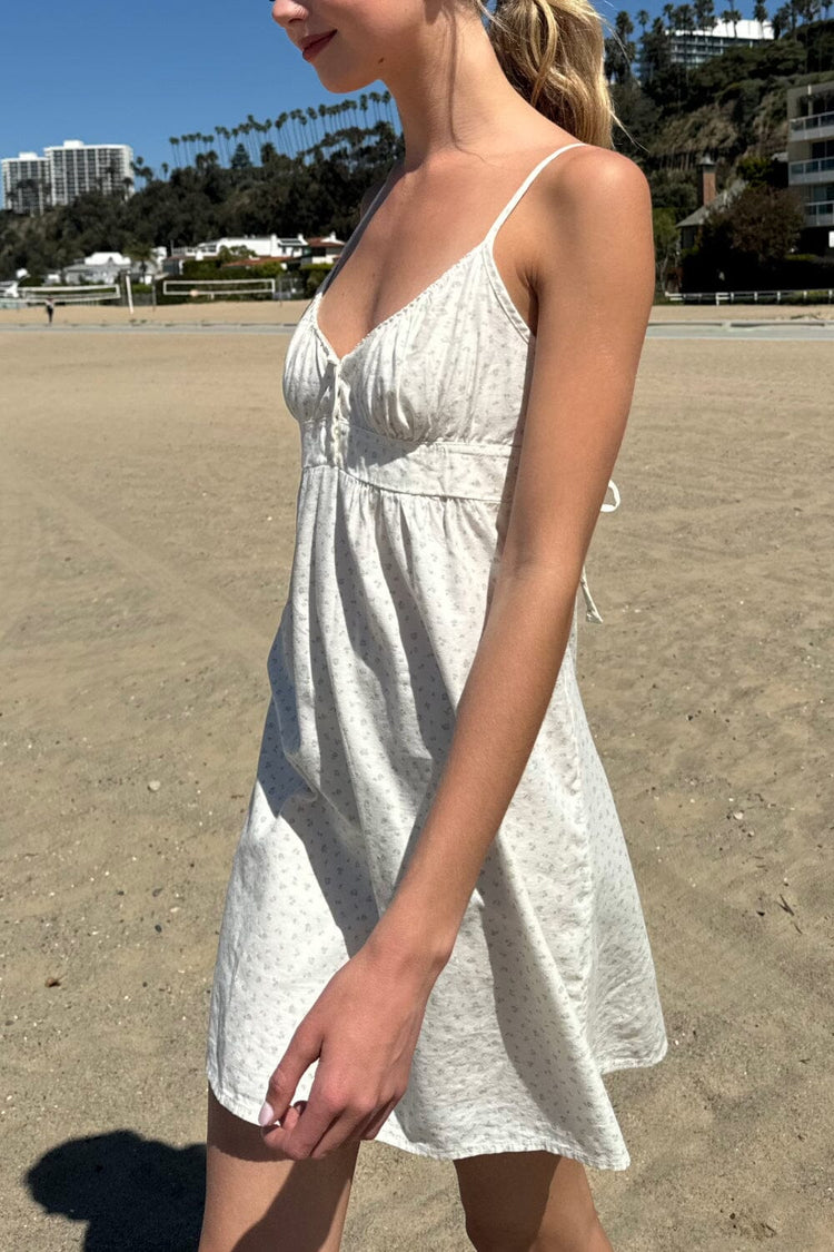 Arianna Floral Dress | Sage Ivory Flowers / XS/S