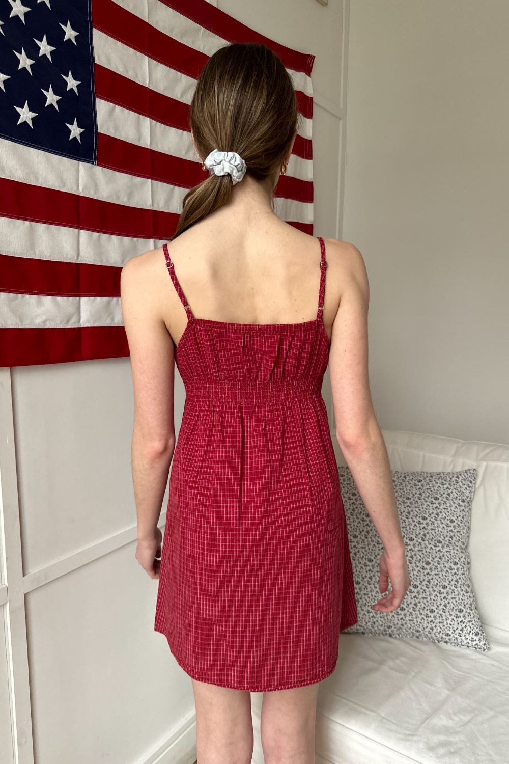 Red and White Plaid