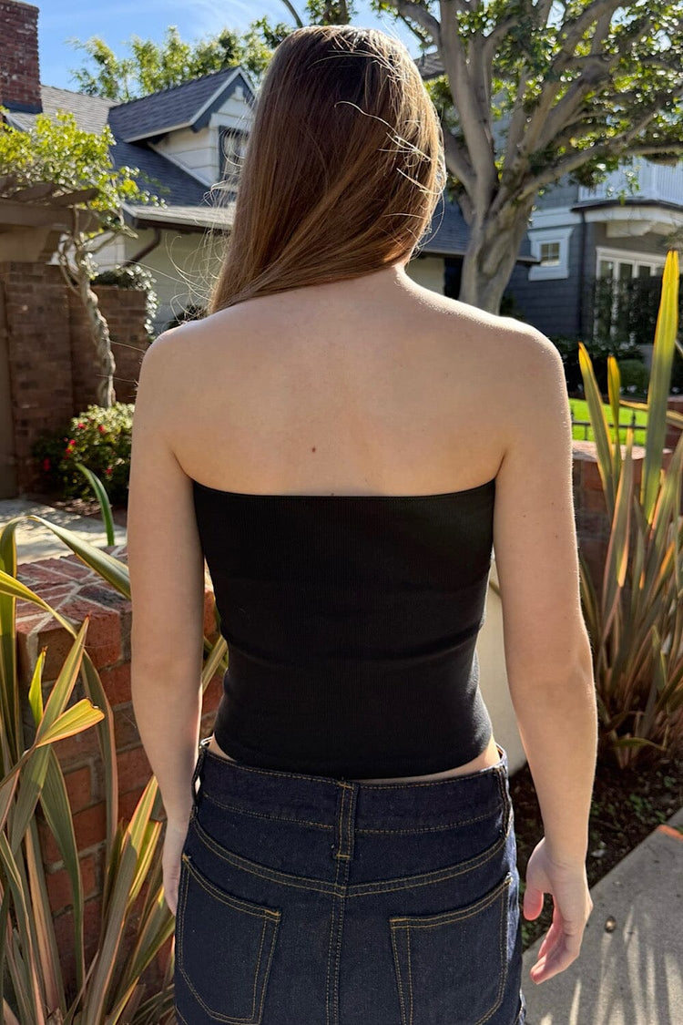 Kurzes Top Amelia | Black / XS/S