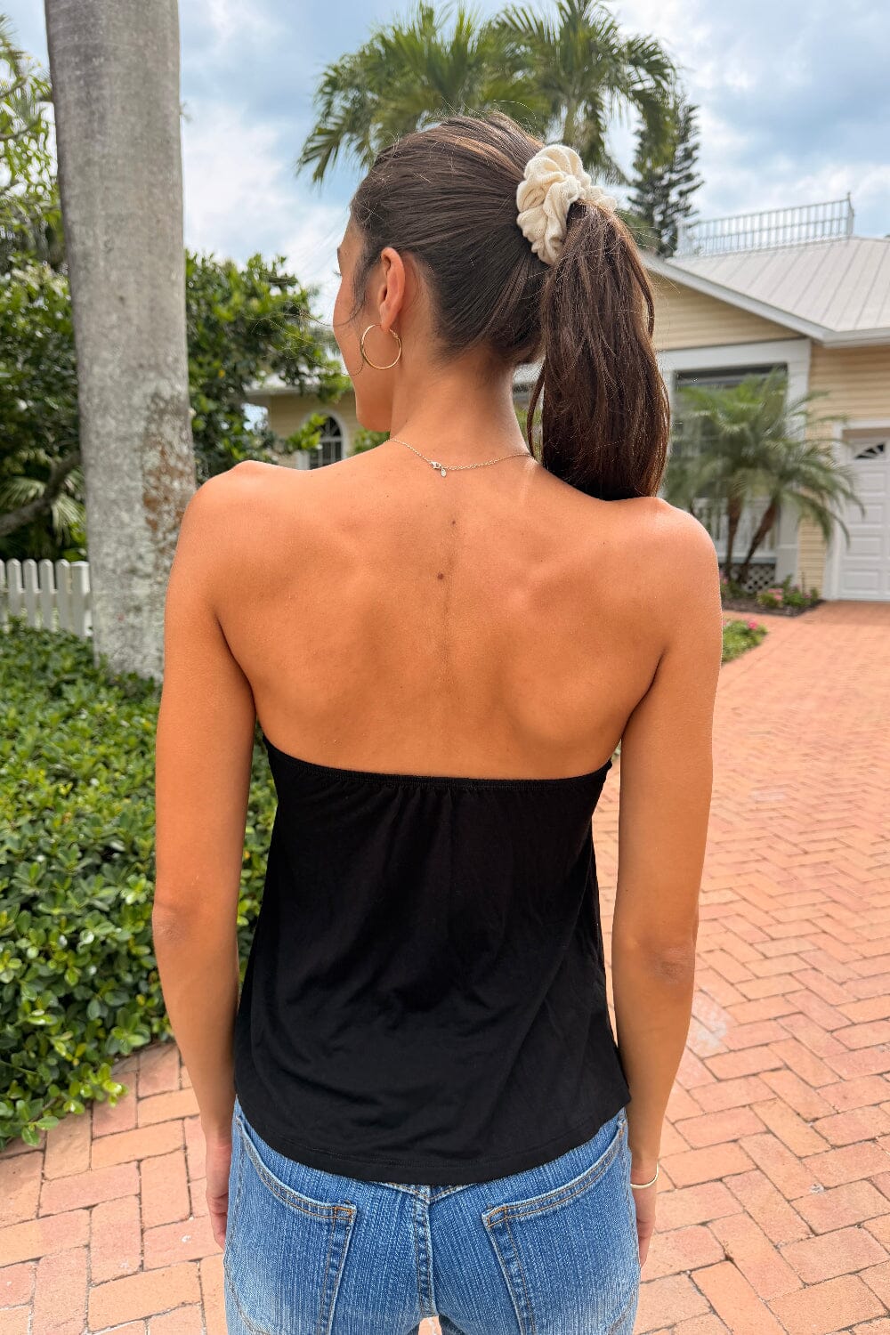 Leona Tube Top | Black / XS/S