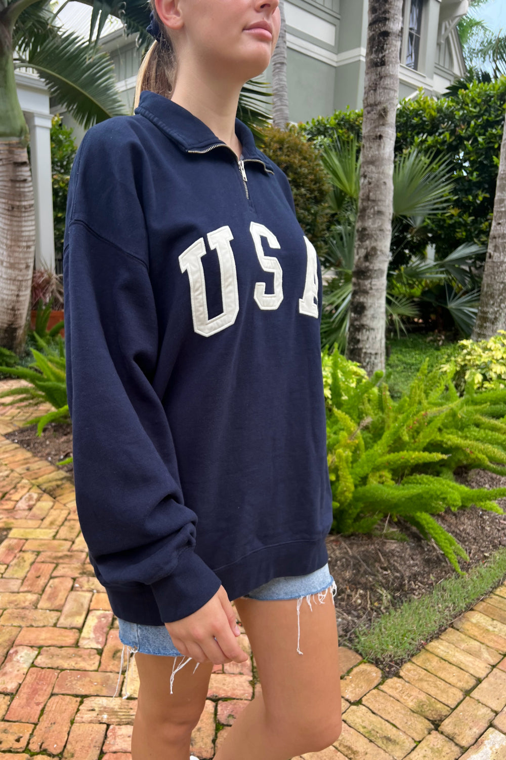 Navy Blue / Oversize Fit
