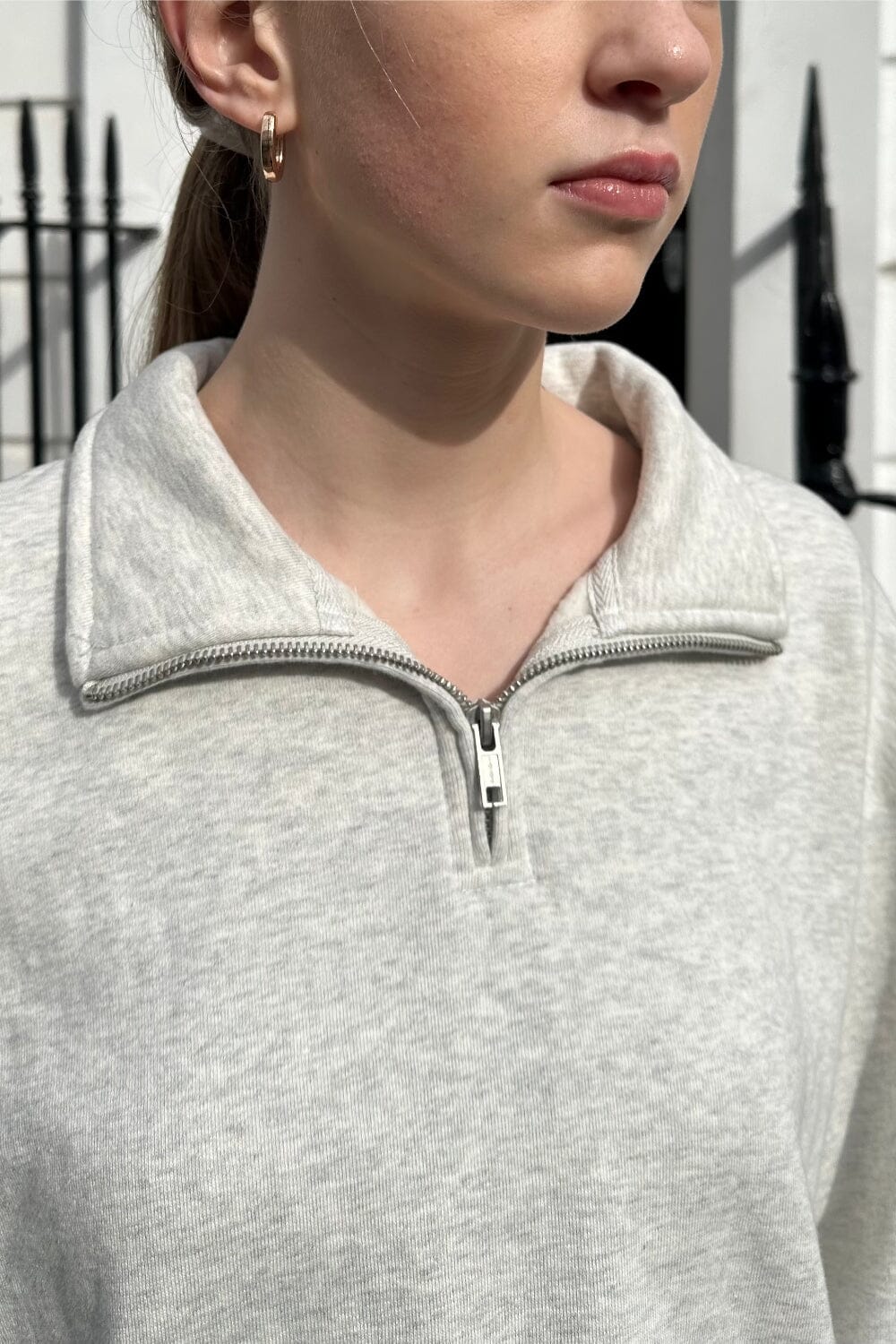 Light Heather Grey / Oversized Fit