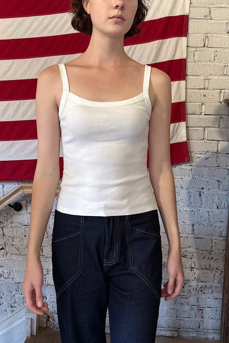 Belle Tank | White / XS/S
