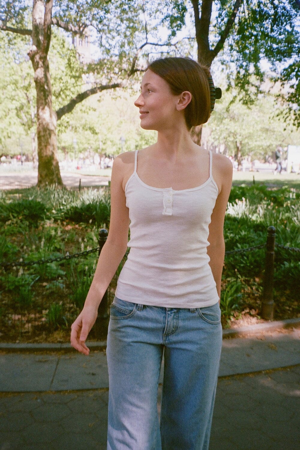 Amaya Tank | White / XS/S