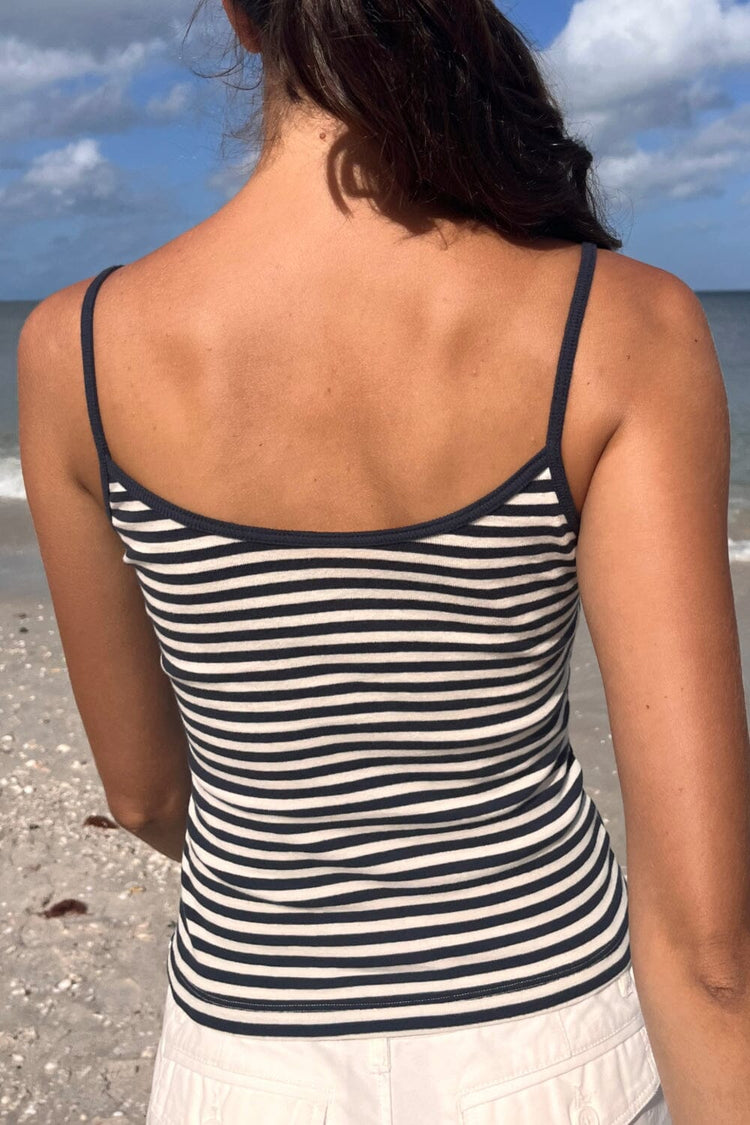 Skylar Striped Tank DISABLE MARCH 25 | Navy and White Stripes / XS/S