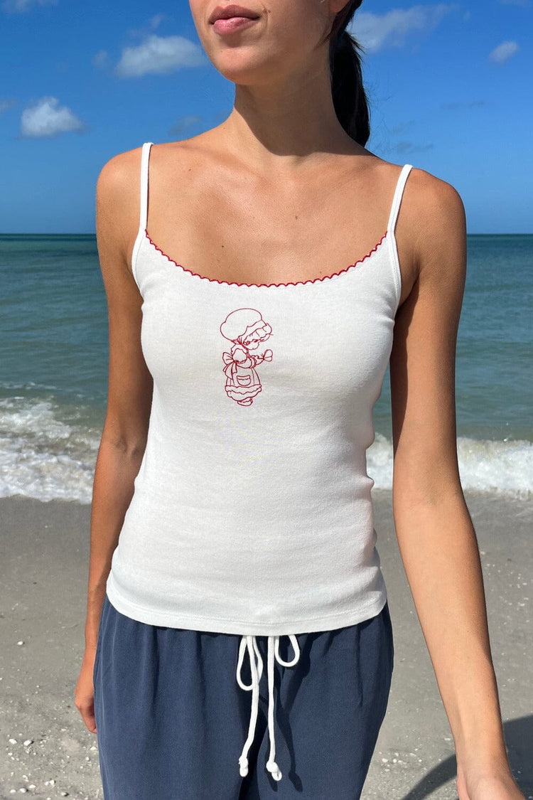 Skylar Children Tank | White / XS/S
