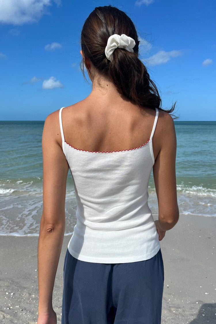 Skylar Children Tank | White / XS/S