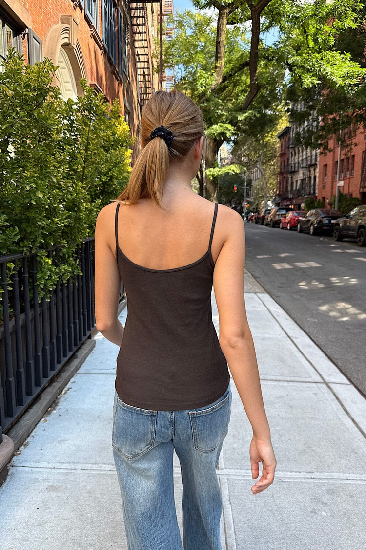 Mirabelle Tank | Mocha / XS/S