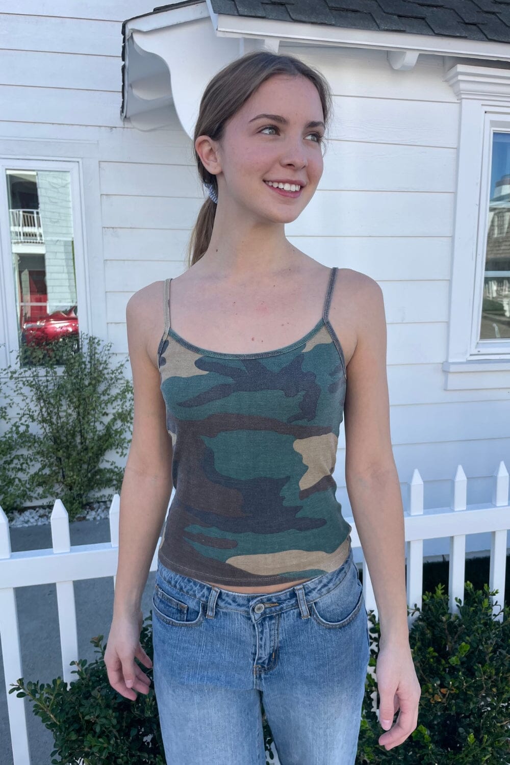 Skylar Camo Tank | Camouflage