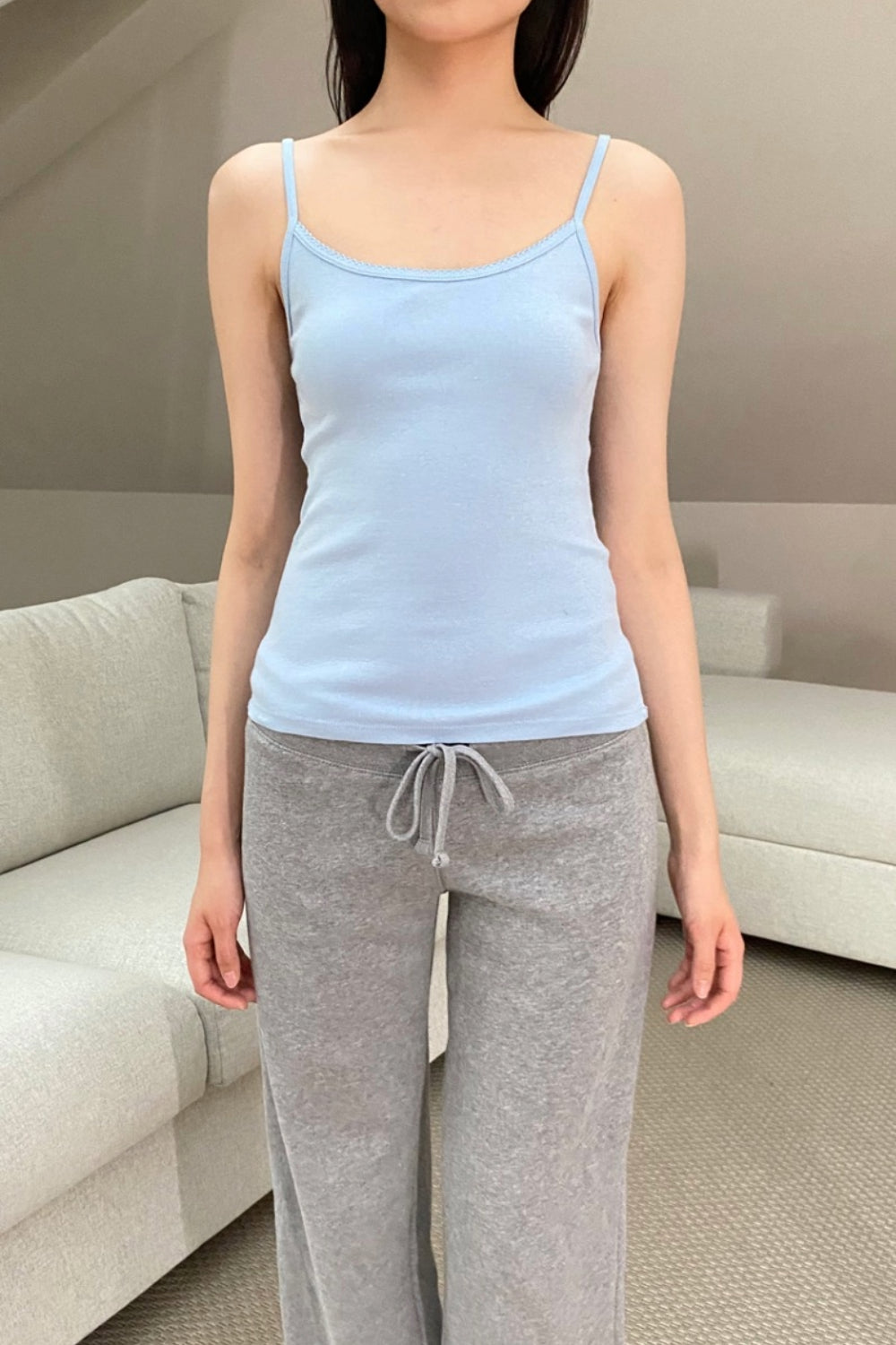 Skylar Tank | Light Blue / XS/S
