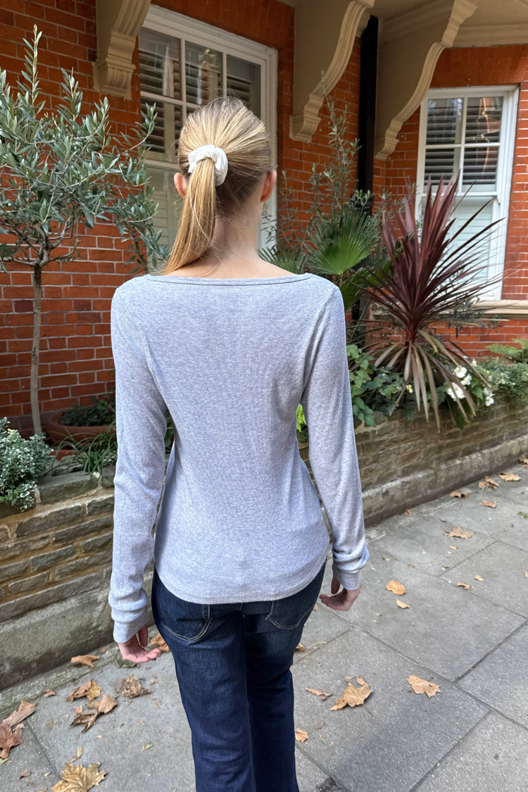 Zelly Top | Silver Grey / XS/S