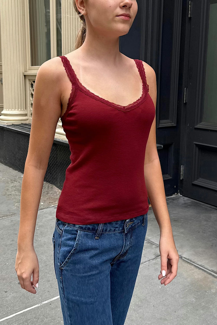 Honor Tank | Burgundy / XS/S