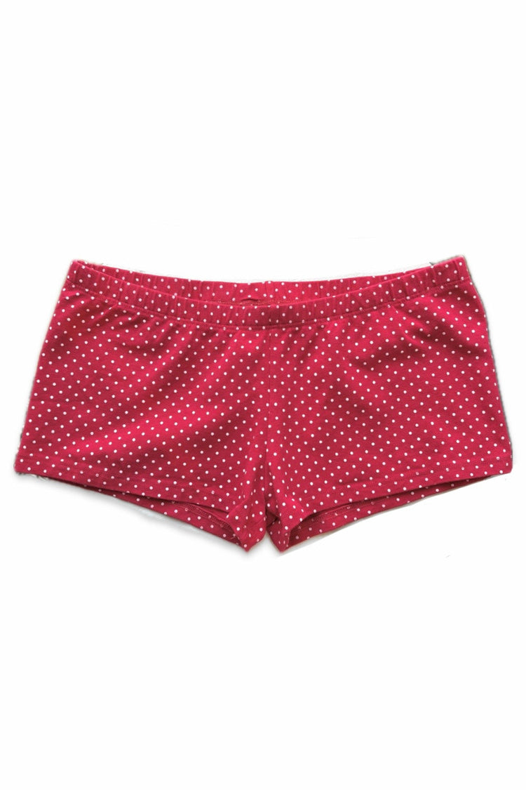 Polka Dots Underwear | Red With White Polka Dots / XS/S