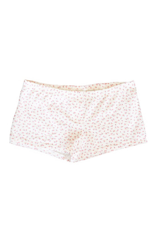 White With Rosebud / XS/S