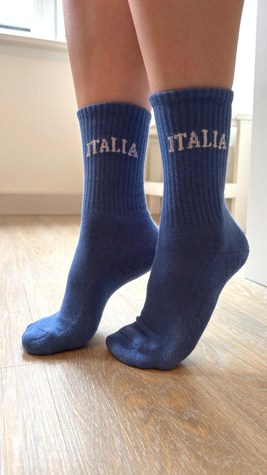 Italia Crew Socks | 