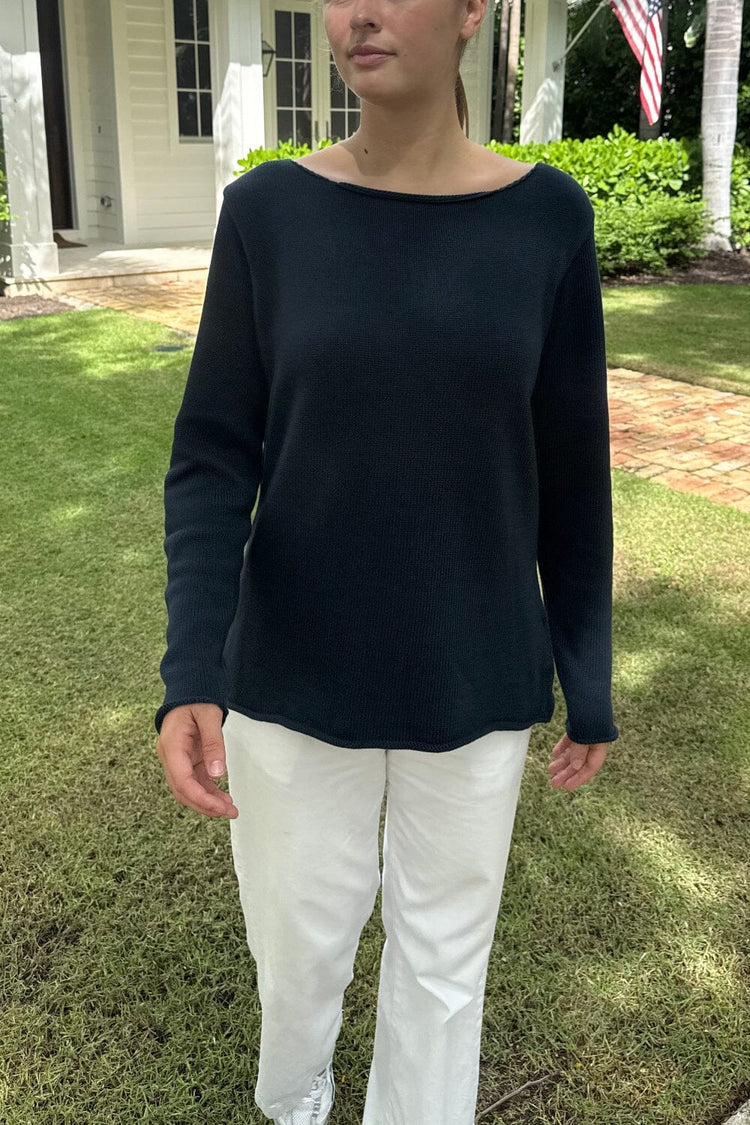 Martha Sweater | Navy Blue / Regular Fit