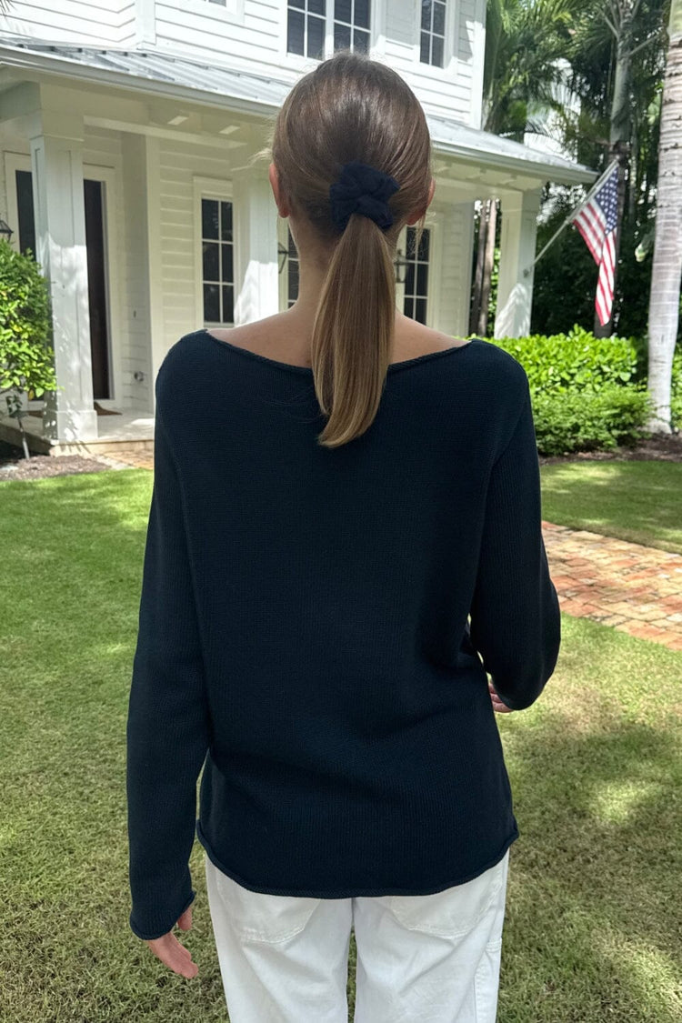 Martha Sweater | Navy Blue / Regular Fit