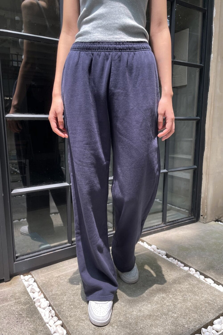 Anastasia Tie Sweatpants | Classic Navy / XS/S