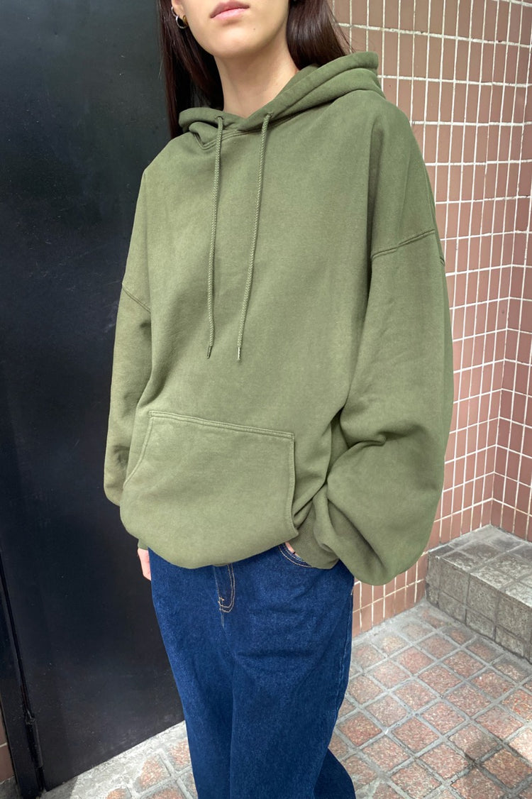 Christy Hoodie | Navy Green / Oversized Fit