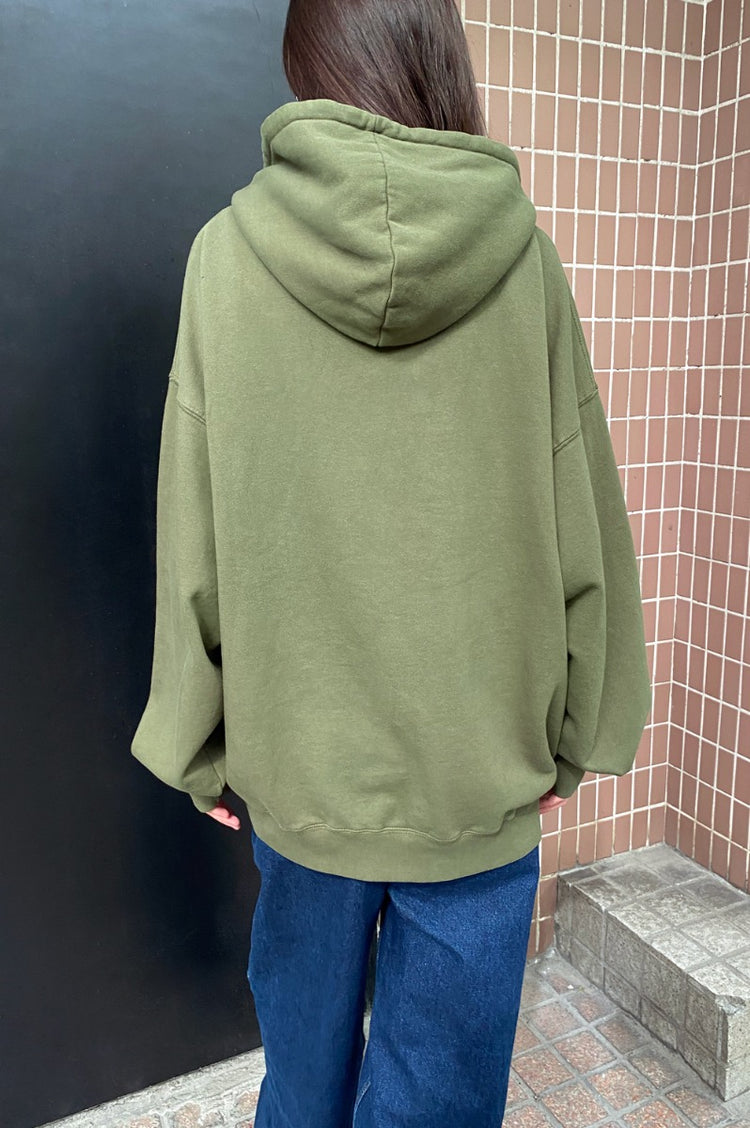 Christy Hoodie | Navy Green / Oversized Fit