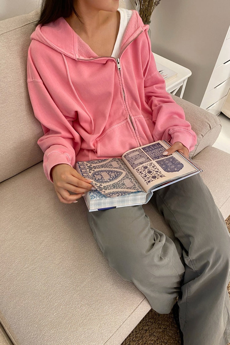 Christy Hoodie | Pink / Oversized Fit