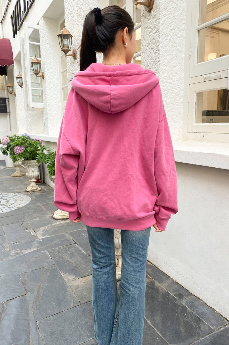 Christy Hoodie | Fuchsia / Oversized Fit