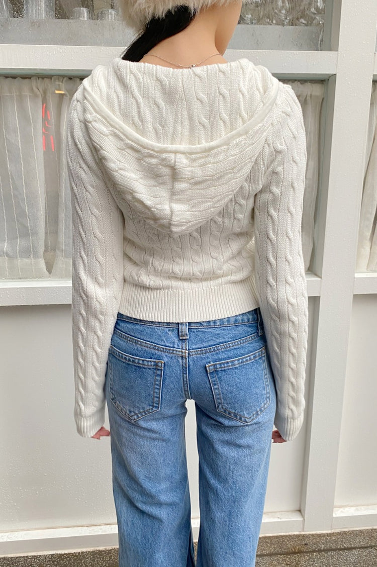 Alana Wool Sweater | White / XS/S