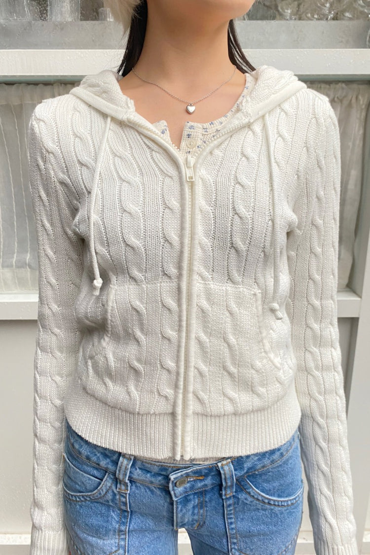 Alana Wool Sweater | White / XS/S