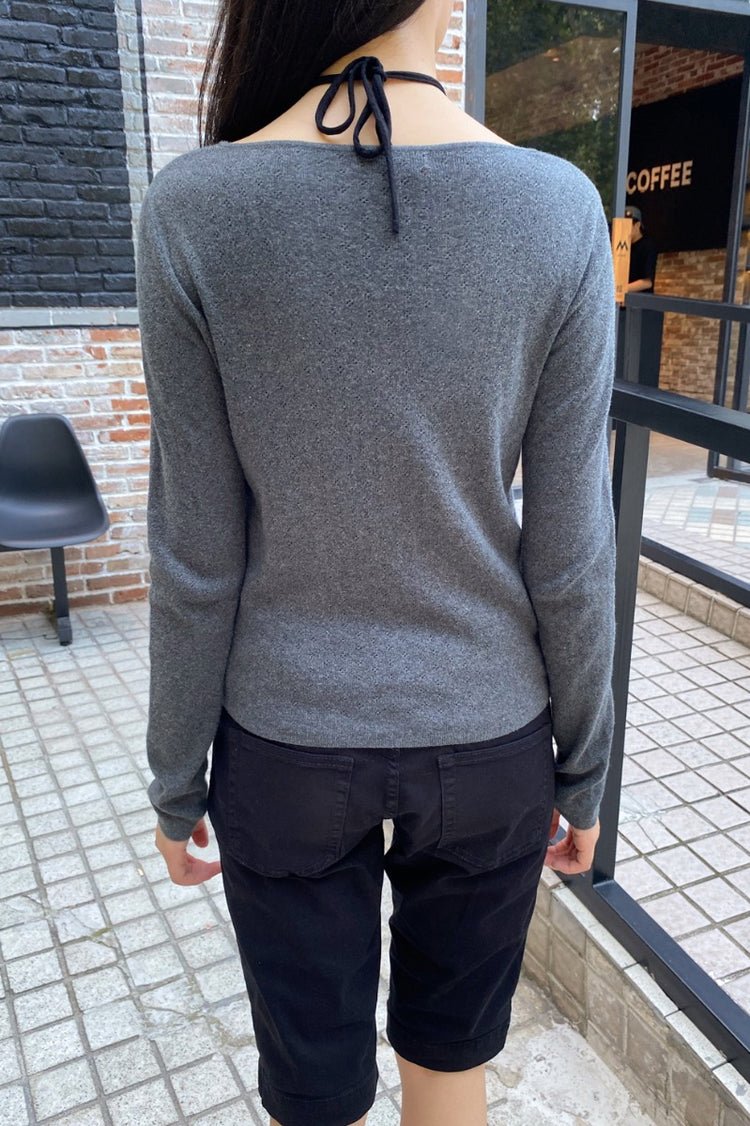 Athelia Top | Dark Grey