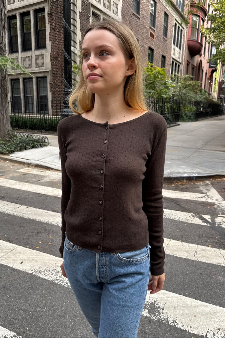 Athelia Top | Brown / S