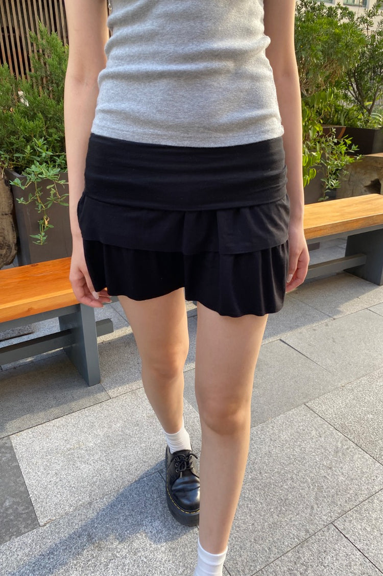 Izzy Mini Skirt | Black