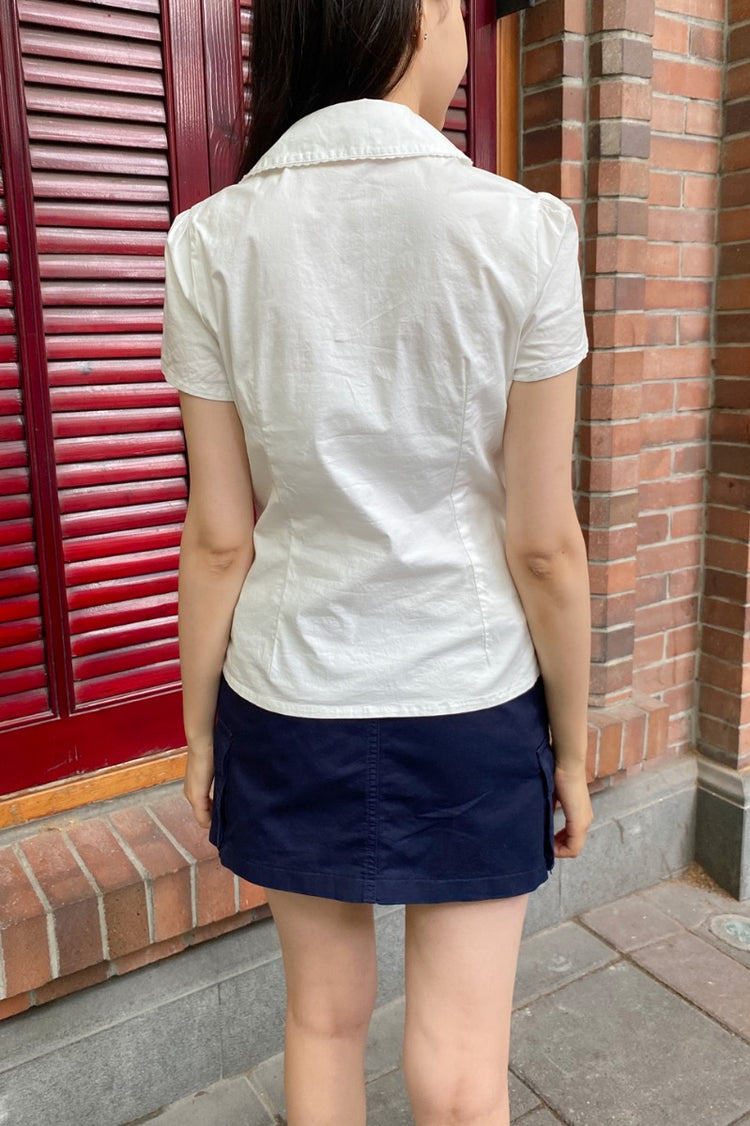 Teagan Top | White