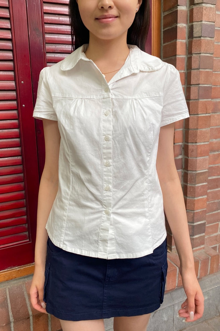 Teagan Top | White