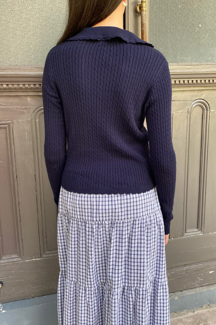 Amalie Cardigan | Navy Blue / XS/S