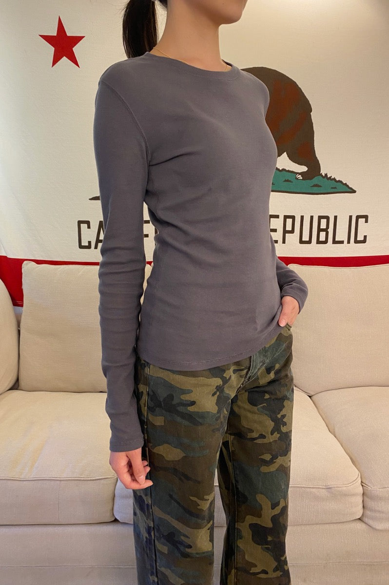 Ainsley Top | Ash Grey / XS/S