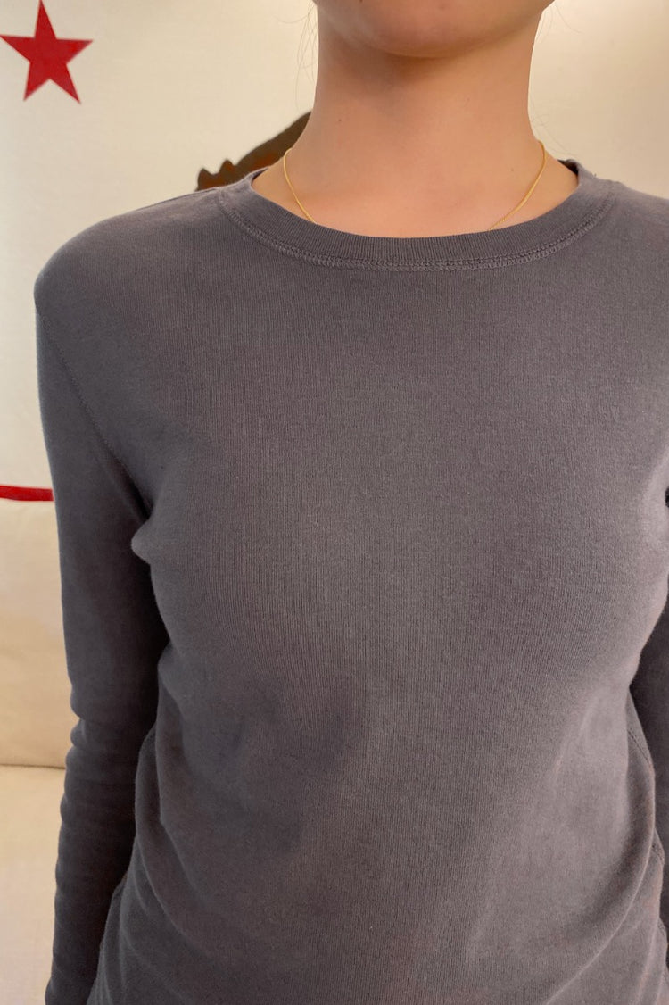 Ainsley Top | Ash Grey / XS/S